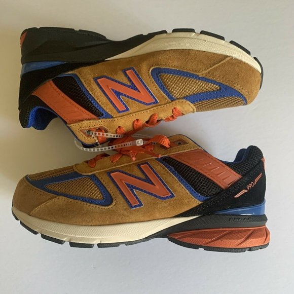 New Balance Other - New Balance 990V5 Brown Orange Blue Men’s/Youth 4